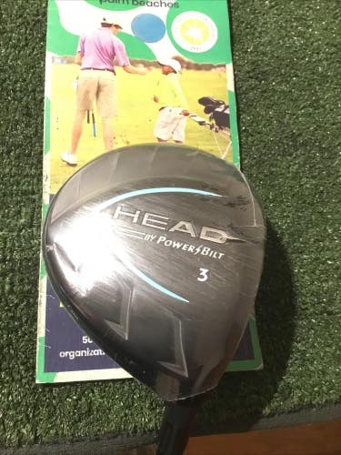 Powerbilt Ladies Head 3 Fairway Wood Lightweight Graphite Shaft NEW (41.5)