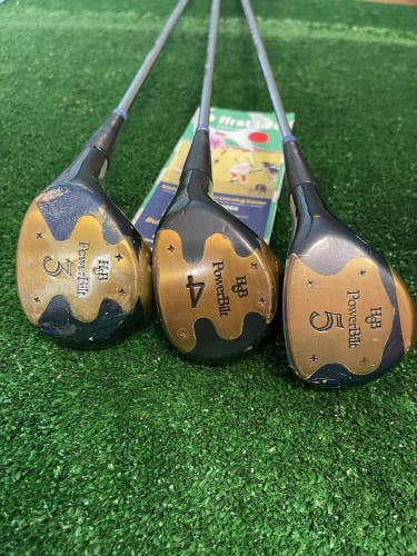 PowerBilt Countess Woods Set 3-4-5 Ladies Steel Shafts