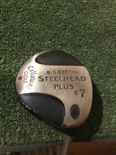 Callaway Ladies Big Bertha Steelhead  Plus 7 Wood Gems Graphite Shaft (40.5)
