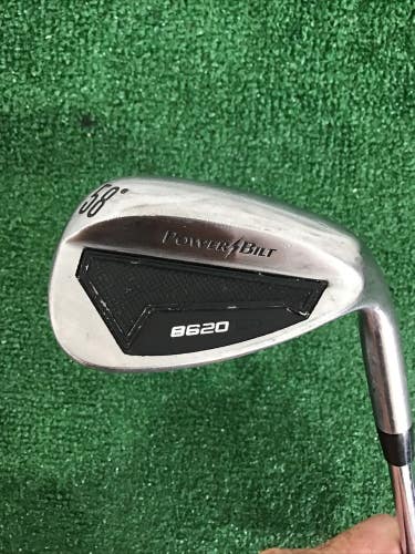 Power Bilt 8620 CS 58* Lob Wedge Wedge Flex Steel Shaft