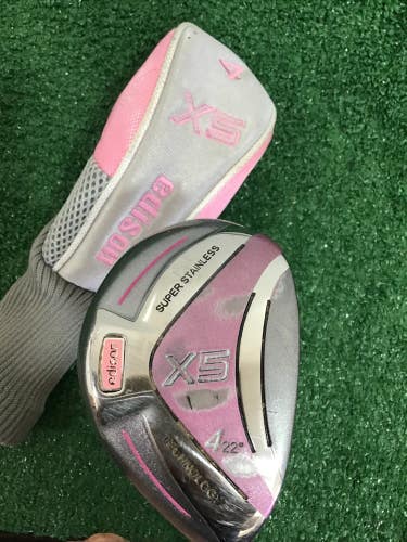 Edison X5 22* 4 Hybrid Ladies Graphite Shaft Right Handed