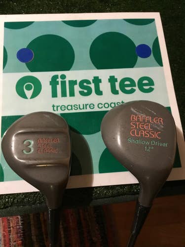 Lady Cobra Baffler Steel Classic Driver and 3 Woods Set Graphite Shafts