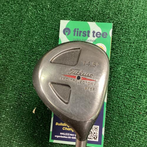 Titleist Pro Trajectory 975F 14.5* 3 Wood Regular Graphite Shaft