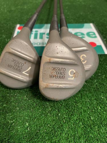 Lady Cobra Baffler Steel Classic Woods Set 3-5-7 Woods Graphite