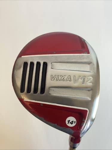 Vixa Golf V12 Fairway 3 Wood 14.5* Senior Graphite Shaft Right Handed