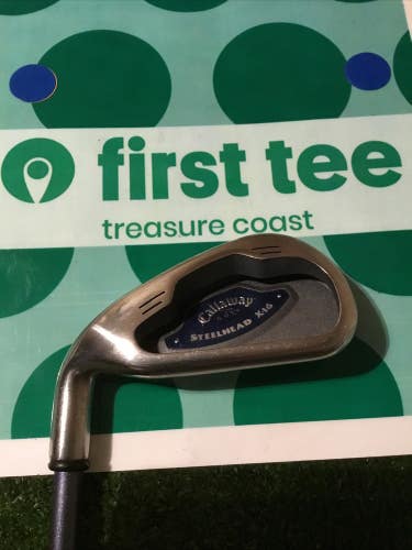 Callaway Steelhead X-16 6 Iron Light Graphite Shaft Left Handed