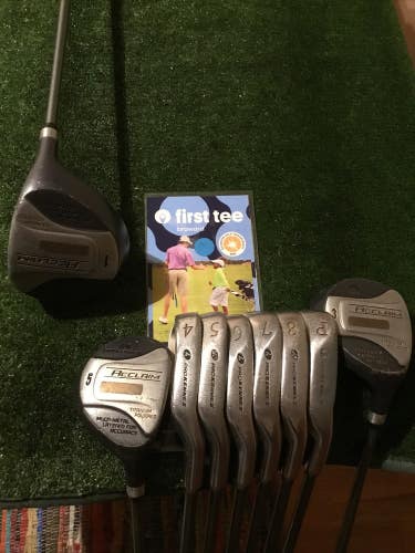 Pro Kennex Acclaim Full Set Driver 3-5 Woods 5-PW (No 9 Iron) Graphite Shafts