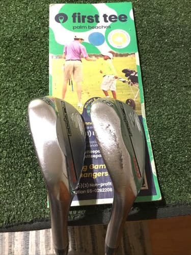 Cobra Left Handed King 08 Versatile Wedge Set GW & LW Stiff S200 Steel Shafts