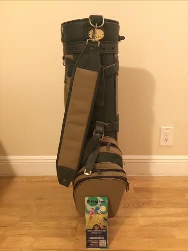 R. Coach 1-00 Cart/Staff Golf Bag W/ 6-way Dividers & Rain Cover