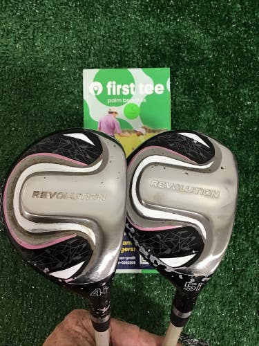 Maxfli Revolution Ladies Hybrids Set 4 & 5 Graphite Shafts