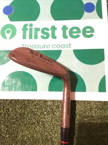 Bob Burns +/- Raw Custom Grind HL 64* Lob Wedge LW Smooth Tempo Graphite Shaft