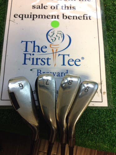 KZG HPS Iron Set 7-8-9 Senior Graphite Shafts (No 6)
