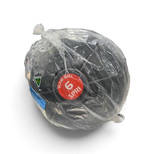 Used SPRI Slam Ball Black 6 lb 11735-S000370194