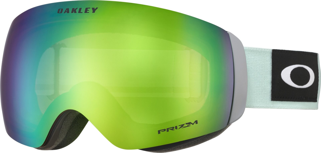 Oakley Flight Deck M Ski Goggles with Prizm Technology - Jade Iridium Lenses