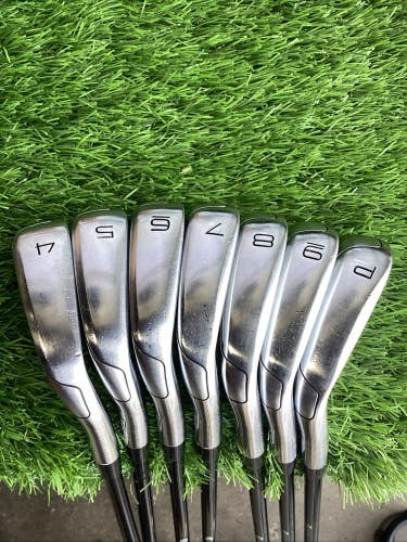 Titleist Cncpt CP-04 Iron Set 4-PW With A Flex Senior Graphite Shafts