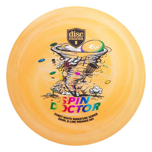 New Spin Doctor - Casey White Swirl Q-Line Premier DD1 11735-DYD101581
