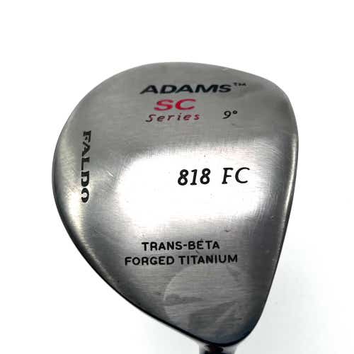 Adams SC 818FC Driver 9* SuperShaft Regular Graphite Mens RH