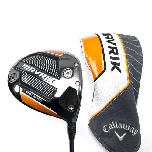 Callaway Mavrik Sub Zero Driver 9* Even Flow Riptide 5.5 50g Regular RH HC