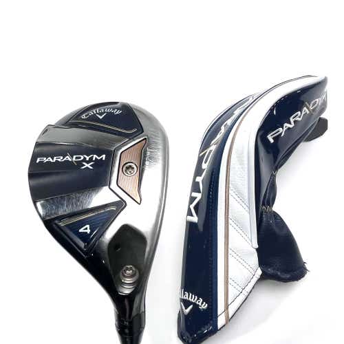 Callaway Paradym X 4 Hybrid 21* Project X HZRDUS 6.0 75g Stiff RH HC