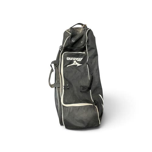Used Mizuno WHEEL BAG BB/SB Player Wheeled Bag Black 11735-S000369843