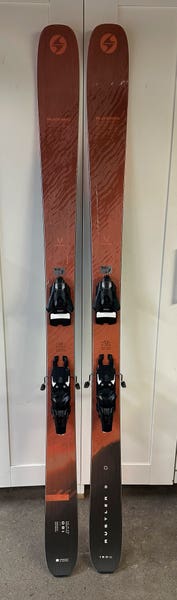 Men's 2024 All Mountain 180cm Blizzard Rustler 9 Skis with Salomon