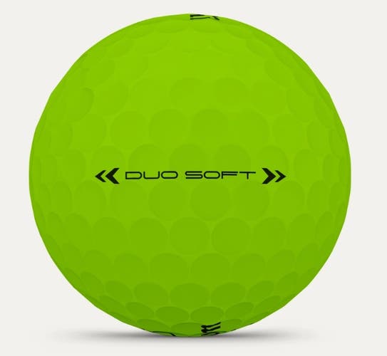 Wilson Staff Duo Soft Golf Balls (Green, 3pk) 1 Sleeve 2025 NEW