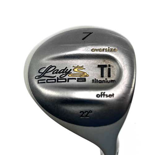 Cobra Lady Cobra Titanium Offset 7 Fairway Wood 22* Ladies Graphite Womens RH