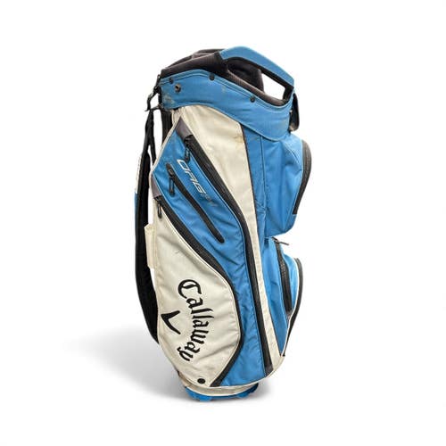 Used Callaway 14 WAY CART BAG Mens Cart Bag Royal Blue 11735-S000348978