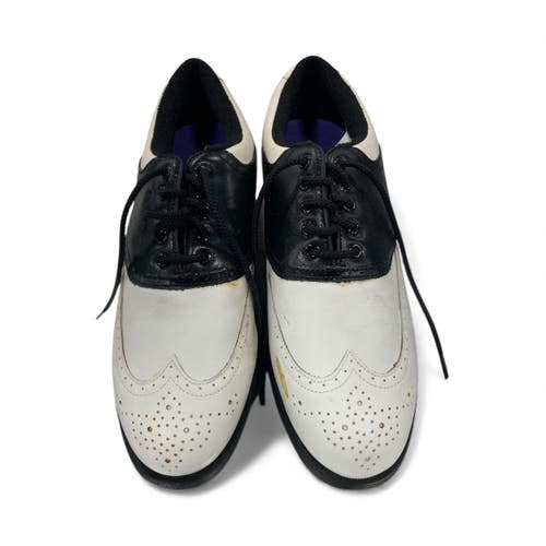 Used Foot Joy Mens Golf Shoes Navy Blue Senior 8.5 11735-S000348529