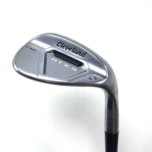 Cleveland RTX 3 Cavity Back Tour Satin Lob Wedge LW 60* 9 DG Wedge RH NEW