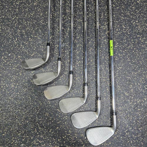Used Taylormade RAC OS Mens Iron Set RH 3I-9I No#8 11735-S000347414