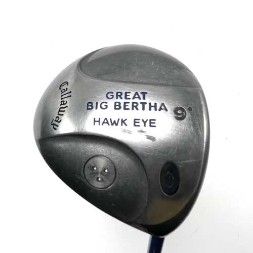 Callaway Hawkeye Driver 9* Graphite Design YS-6 60g Stiff Graphite Mens RH