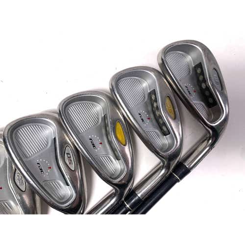 TaylorMade Rac OS 2005 Iron Set 4-PW+SW UG65 Senior Graphite Mens RH No 7 iron