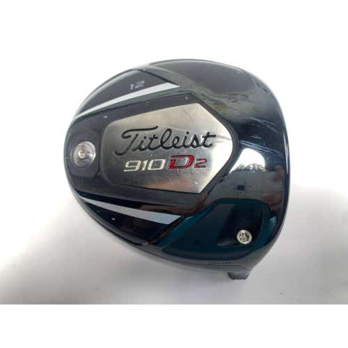 Titleist 910 D2 Driver 12* HEAD ONLY Mens RH