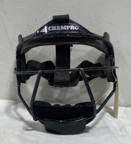 Used Champro FIELDERS MASK BB/SB Fielders Mask Black MD 11735-S000345590