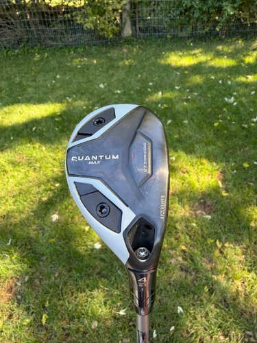 Callaway Quantum Max 4 Hybrid 21 Denali Silver Regular Flex 40" +HC NICE
