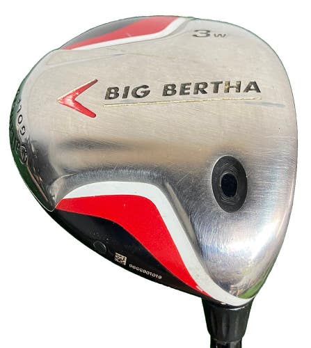 Callaway Big Bertha 3 Wood 15* 2007 RH 70g Regular Graphite 43" Factory Grip HC
