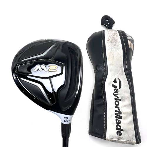 TaylorMade M2 5 Fairway Wood 18* REAX 65g Stiff Graphite Mens RH HC