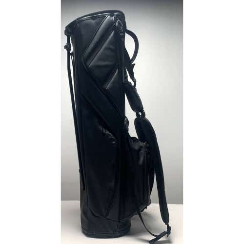 TaylorMade Flex Tech Premium Stand Bag Black 3-Way Divide Dual Strap Golf Bag