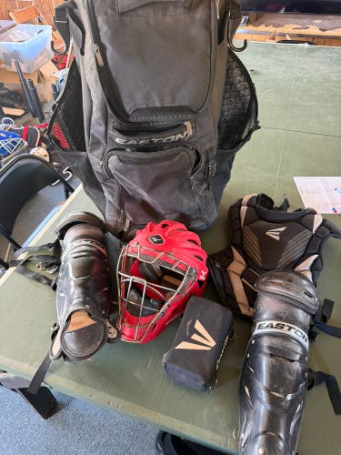 Easton Game Time Catcher's Set (Used)