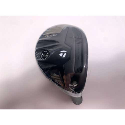 TaylorMade Qi4D Max Lite Rescue 4 Hybrid 23* HEAD ONLY RH HC NEW