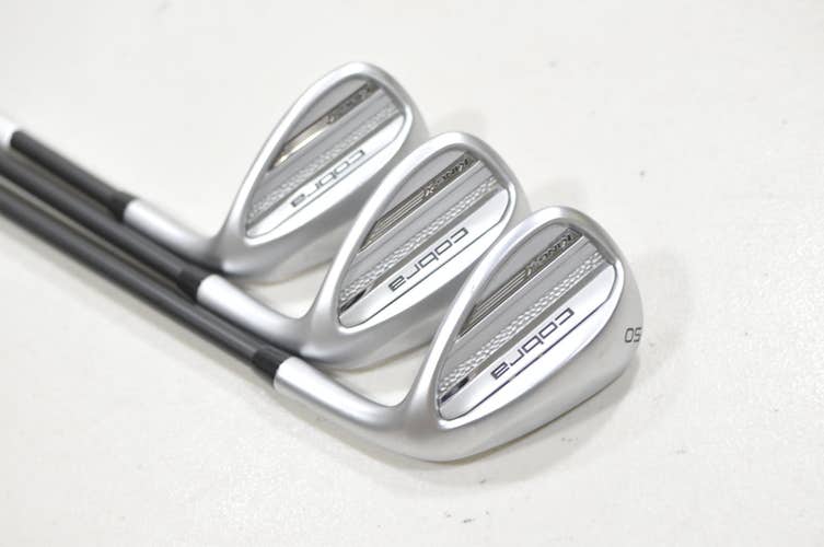 Cobra King-X Chrome 2025 50, 54, 58 Wedge Set Regular RH 50g #229259