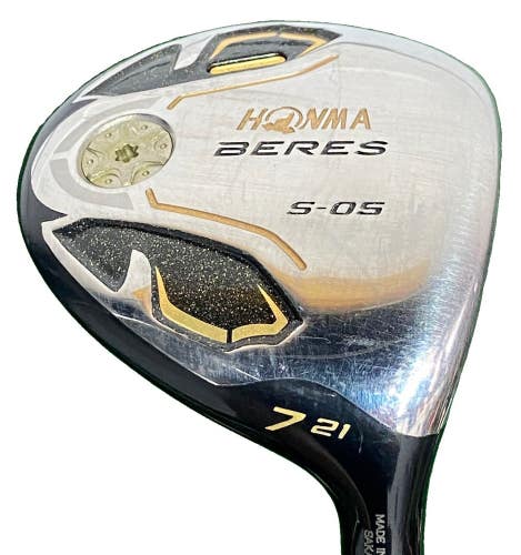 Honma Beres S-05 3 Star 7 Wood 21* RH 48g ARMRQ Infinity Regular Graphite 42" HC