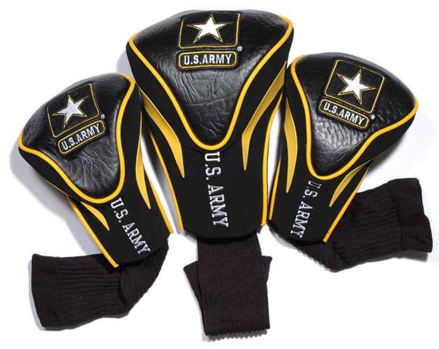 Team Golf Contour Golf Club Headcovers 3pk (U.S. Army) NEW
