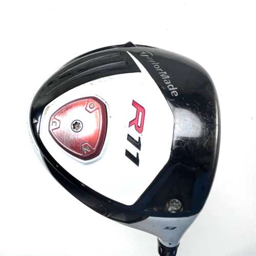 TaylorMade R11 Driver 9* Fujikura Blur 60g Stiff Graphite Mens RH Midsize Grip