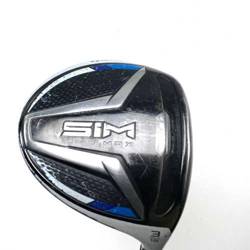 TaylorMade SIM MAX 3 Fairway Wood 15* Fujikura Ventus Blue 5R Regular RH