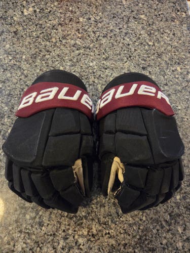 Bauer Supreme Mach Gloves 14" Pro Stock (Used)