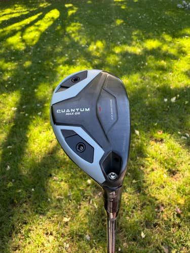 Callaway Quantum Max OS 4 Hybrid 20 Denali Silver Regular Flex 40" +HC NICE