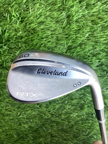 Cleveland RTX4 Lob Wedge 60* LW With Graphite Shaft
