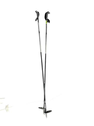Used SKI POLES Mens DH Ski Pole Black 150 cm / 59 in 11735-S000348305